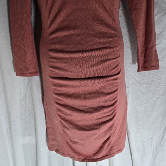 Adorable Express Rose Pink Winter Dres NWOT - Picture 7 of 11
